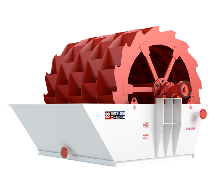 XS Series Wheel Bucket Sand Washing Machine