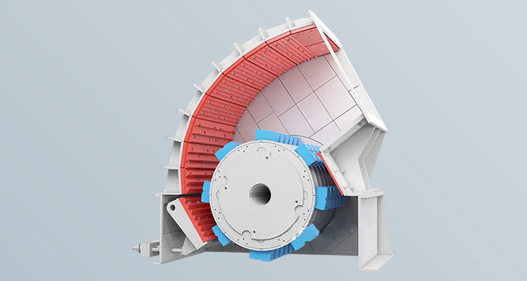 XGN-Z series heavy hammer Crusher WORKING PRINCIPLE