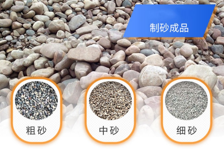 Specific applications of different machine-made sand grading methods