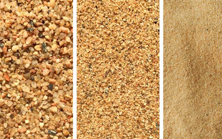 How to distinguish the quality of sand